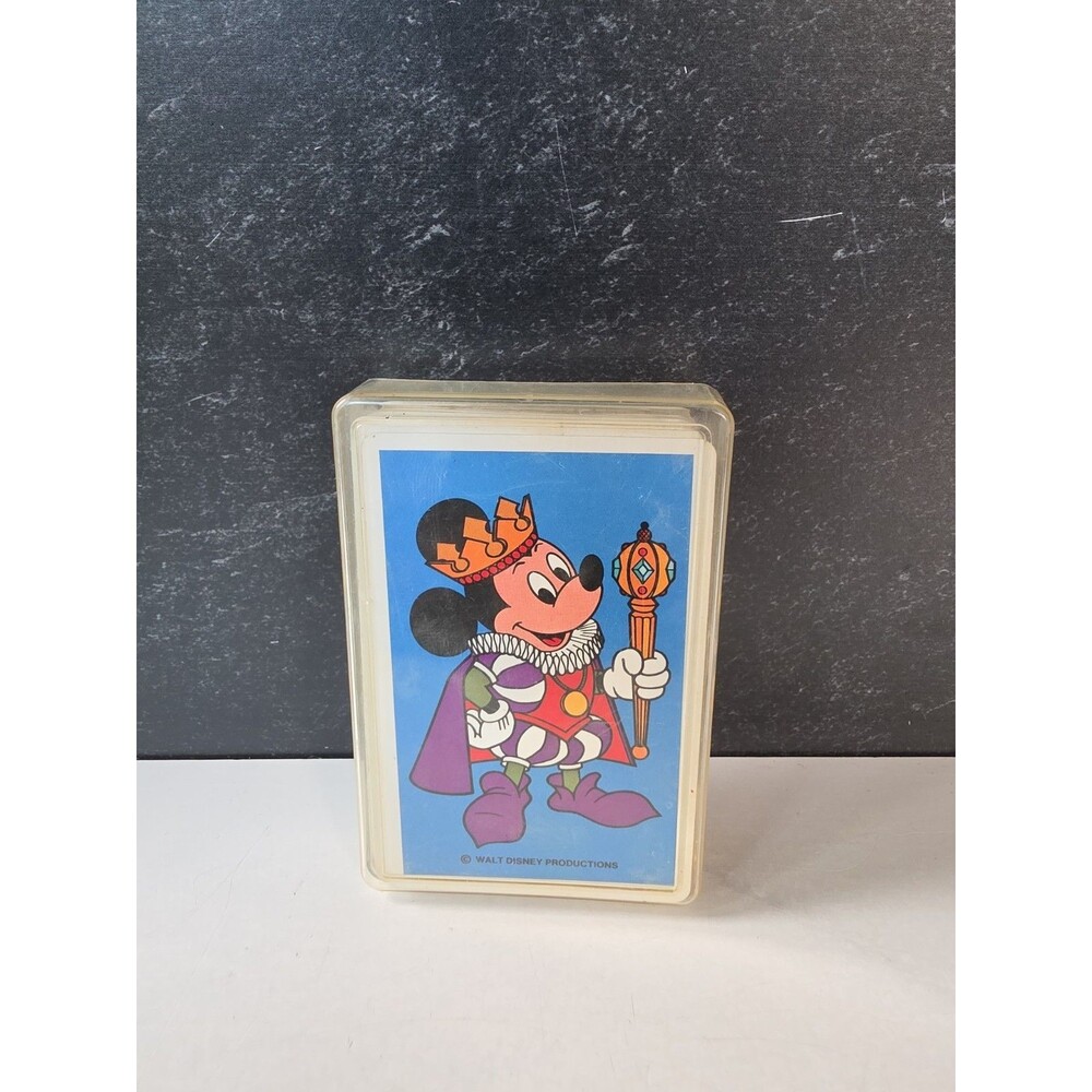 Vintage Walt Disney Playing Cards READ Description